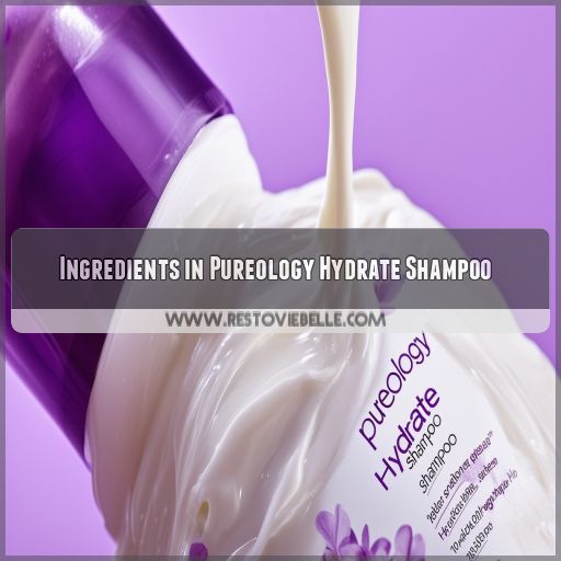 Ingredients in Pureology Hydrate Shampoo