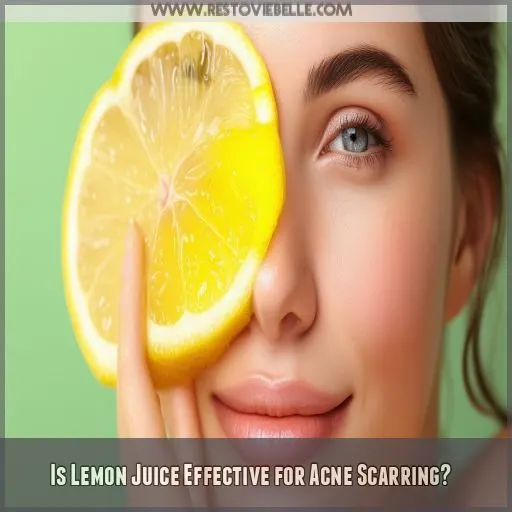 Is Lemon Juice Effective for Acne Scarring