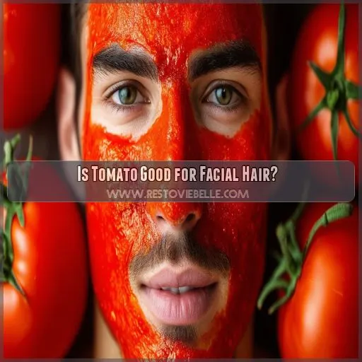 Is Tomato Good for Facial Hair