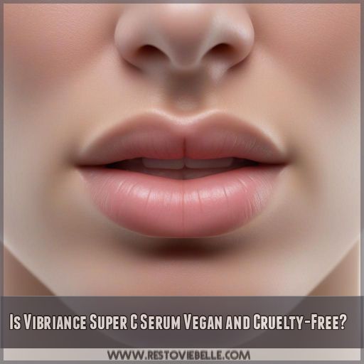 Is Vibriance Super C Serum Vegan and Cruelty-Free