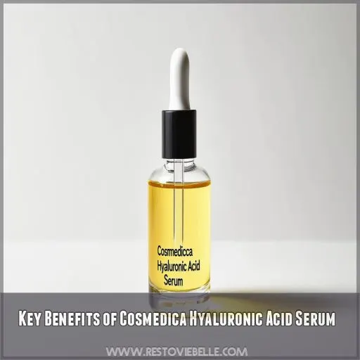 Key Benefits of Cosmedica Hyaluronic Acid Serum