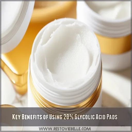 Key Benefits of Using 20% Glycolic Acid Pads