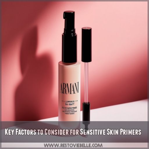 Key Factors to Consider for Sensitive Skin Primers