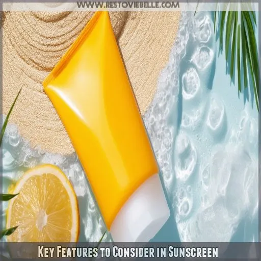 Key Features to Consider in Sunscreen