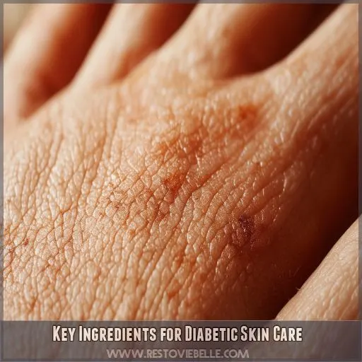 Key Ingredients for Diabetic Skin Care