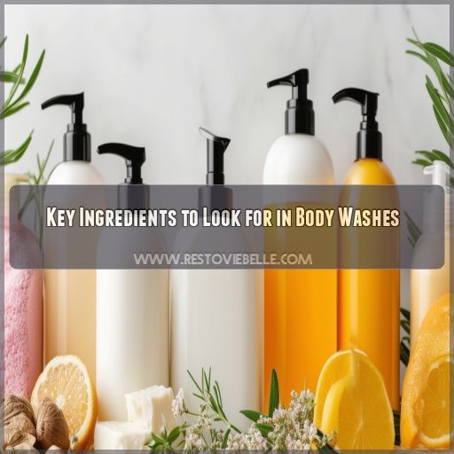 Key Ingredients to Look for in Body Washes