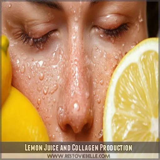 Lemon Juice and Collagen Production