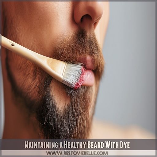 Maintaining a Healthy Beard With Dye