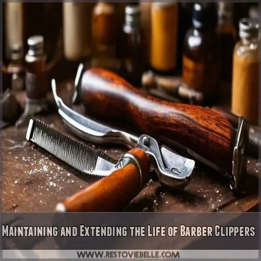 Maintaining and Extending the Life of Barber Clippers