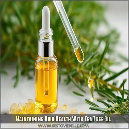 Maintaining Hair Health With Tea Tree Oil