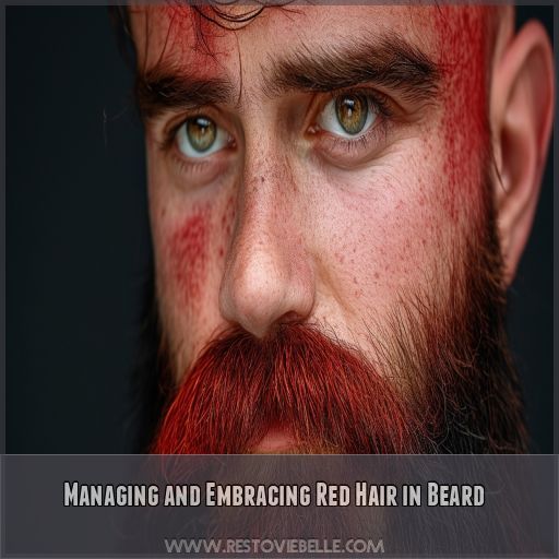 Managing and Embracing Red Hair in Beard