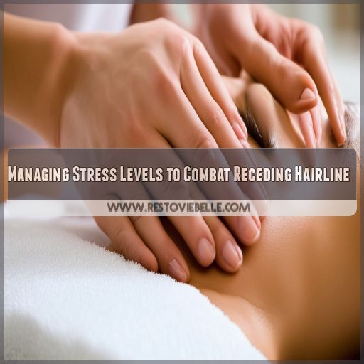Managing Stress Levels to Combat Receding Hairline