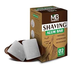 MB Herbals Shaving Alum Block