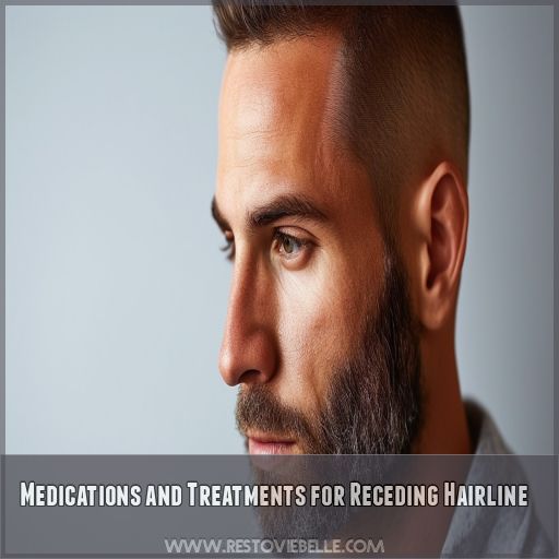 Medications and Treatments for Receding Hairline