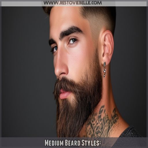 Medium Beard Styles: