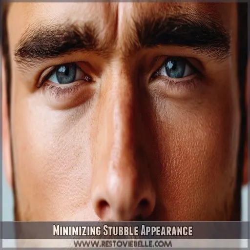 Minimizing Stubble Appearance