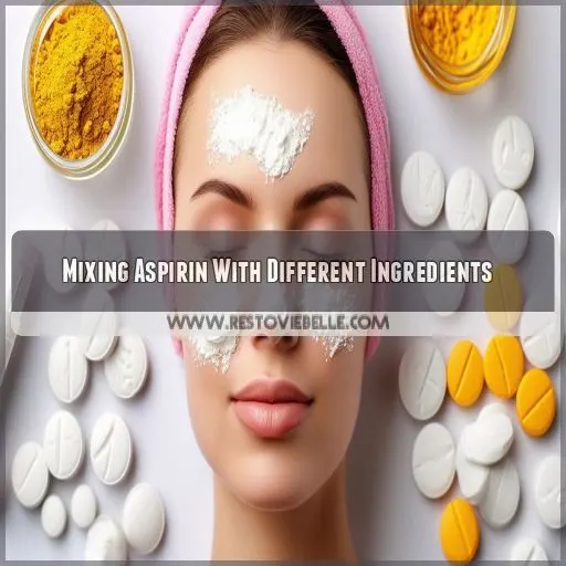 Mixing Aspirin With Different Ingredients