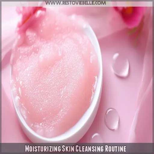 Moisturizing Skin Cleansing Routine