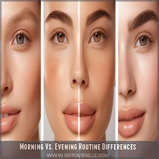 Morning Vs. Evening Routine Differences