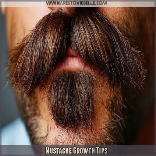 Mustache Growth Tips