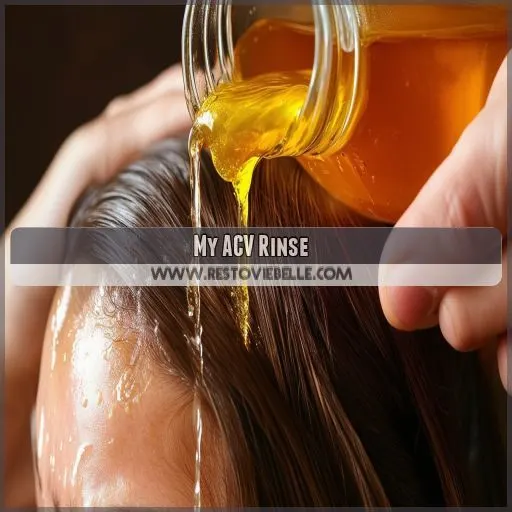 My ACV Rinse