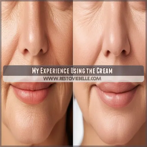 My Experience Using the Cream