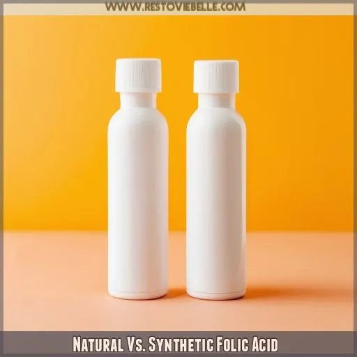 Natural Vs. Synthetic Folic Acid