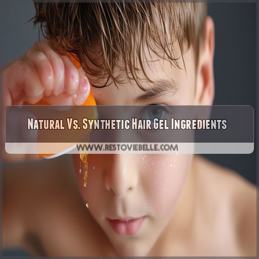 Natural Vs. Synthetic Hair Gel Ingredients