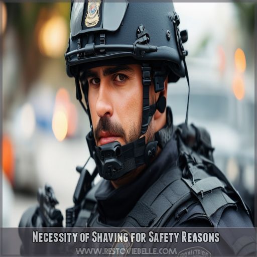 Necessity of Shaving for Safety Reasons