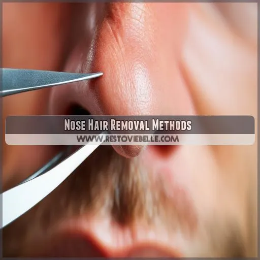 Nose Hair Removal Methods
