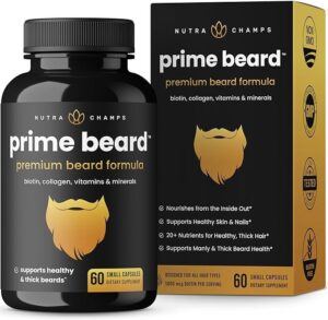 NutraChamps Prime Beard Vitamins |