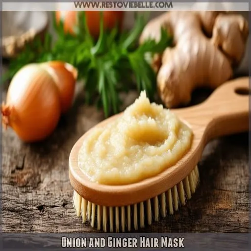 Onion and Ginger Hair Mask