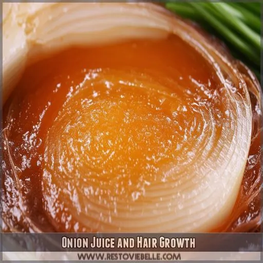 Onion Juice and Hair Growth