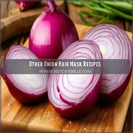 Other Onion Hair Mask Recipes