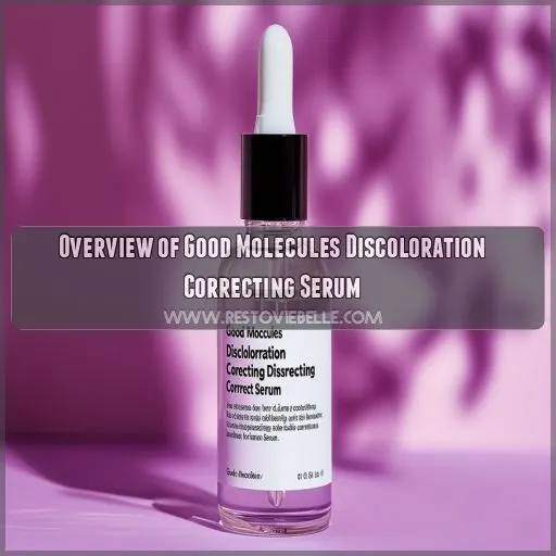 Overview of Good Molecules Discoloration Correcting Serum