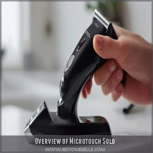 Overview of Microtouch Solo
