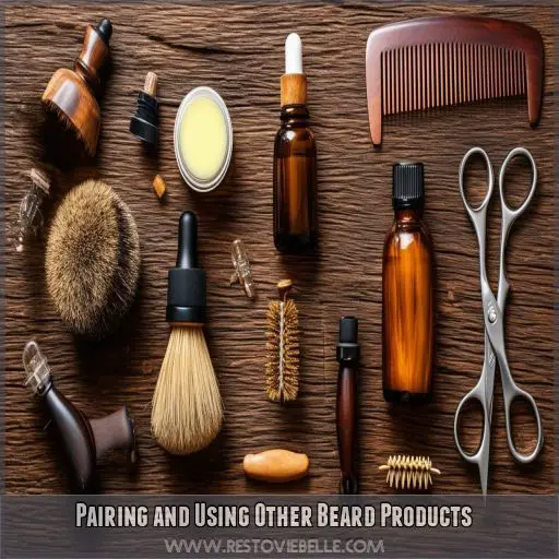Pairing and Using Other Beard Products