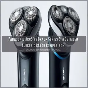 panasonic arc5 vs braun series 9