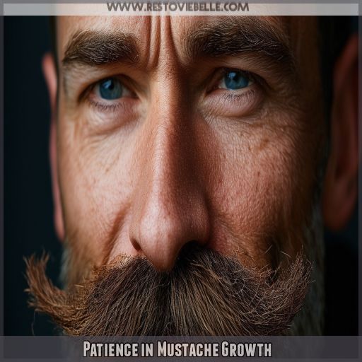 Patience in Mustache Growth