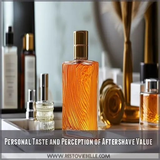 Personal Taste and Perception of Aftershave Value