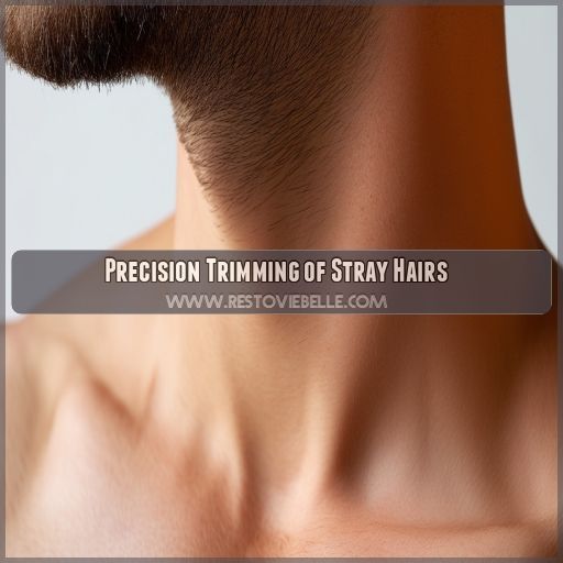 Precision Trimming of Stray Hairs