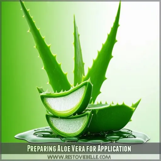 Preparing Aloe Vera for Application