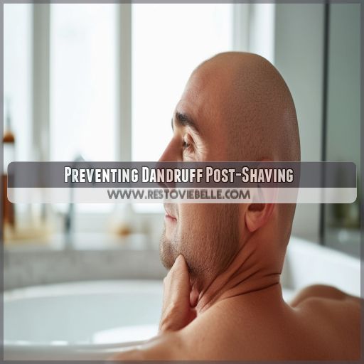 Preventing Dandruff Post-Shaving