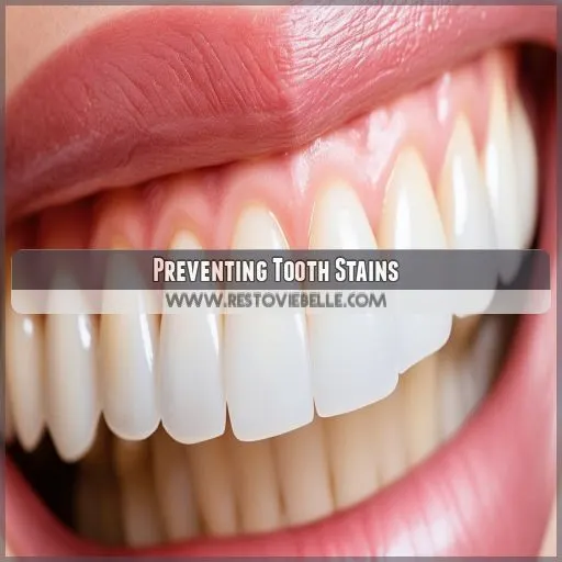 Preventing Tooth Stains