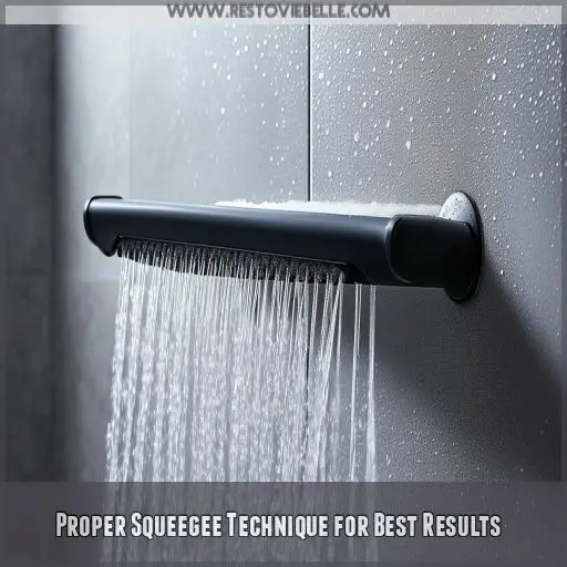 Proper Squeegee Technique for Best Results