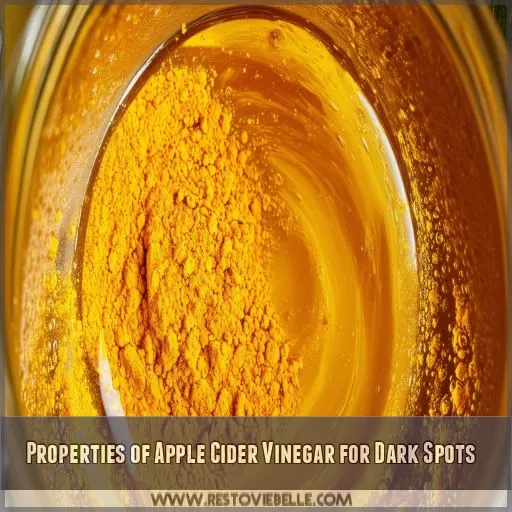 Properties of Apple Cider Vinegar for Dark Spots