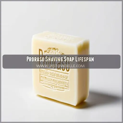 Proraso Shaving Soap Lifespan