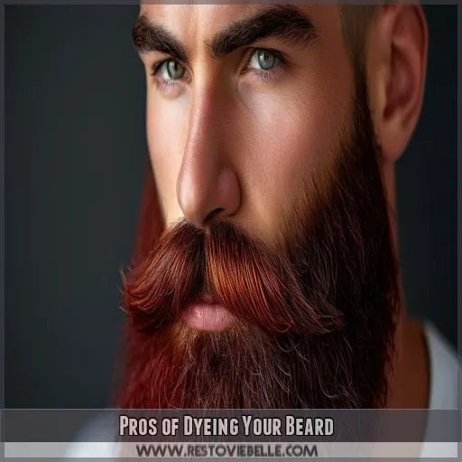 Pros of Dyeing Your Beard