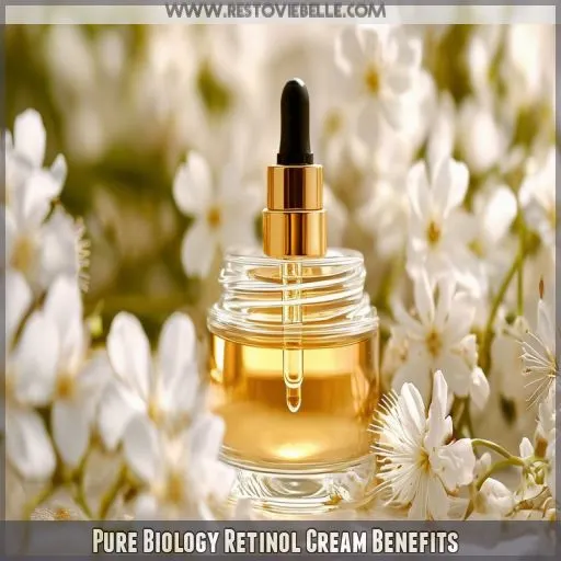 Pure Biology Retinol Cream Benefits