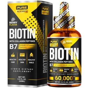 PURE RESEARCH Liquid Biotin &
